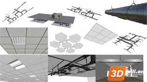 Ceiling Decoration Skp Files